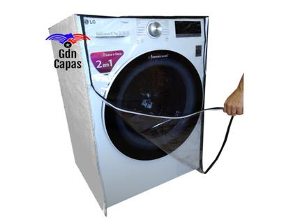 Imagem de Capa Protetora Secadora Brastemp Ative 10kg Bsr10 frente transparente