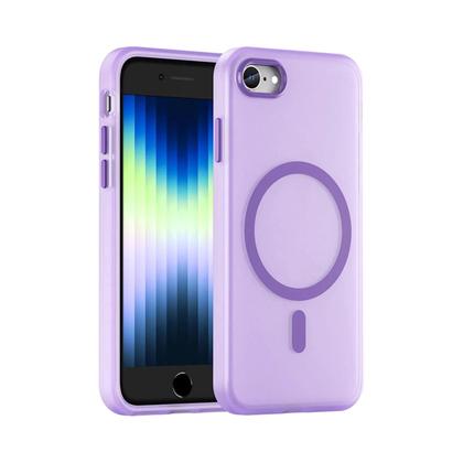 Imagem de Capa Protetora Soft SE3 Magsafe Para iPhone 7 8 10 Compatível Com Carregamento Sem Fio Transparente