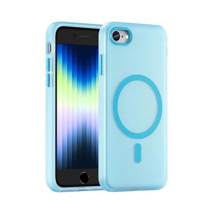 Imagem de Capa Protetora Soft SE3 Magsafe Para iPhone 7 8 10 Compatível Com Carregamento Sem Fio Transparente