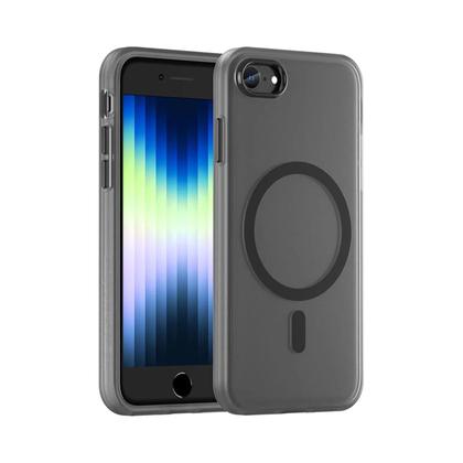 Imagem de Capa Protetora Soft SE3 Magsafe Para iPhone 7 8 10 Compatível Com Carregamento Sem Fio Transparente