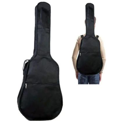 Imagem de Capa Simples Para Violão Clássico nylon 600 Com Abertura Lateral