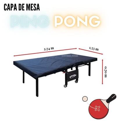 Imagem de Capa tenis d mesa ping pong kloft 1001 com elastico