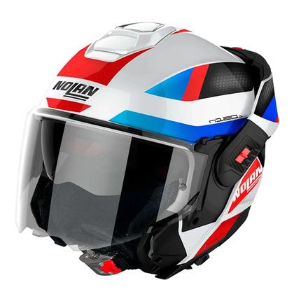 Imagem de Capacete Articulado Nolan N120 Subway Azul Pinlock Oculos