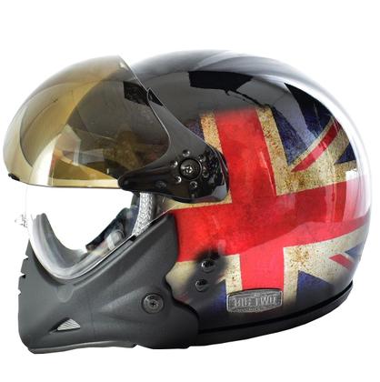 Imagem de Capacete Peels F21 Reino Unido Custom Com Queixeira Aberto