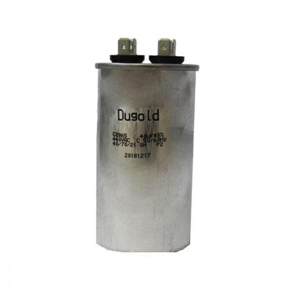 Imagem de Capacitor Duplo 502,5MFD de Metal Dugold  440V