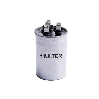 Imagem de Capacitor Duplo 70+5 MFD Terminal Corpo Metal Hulter - 440V