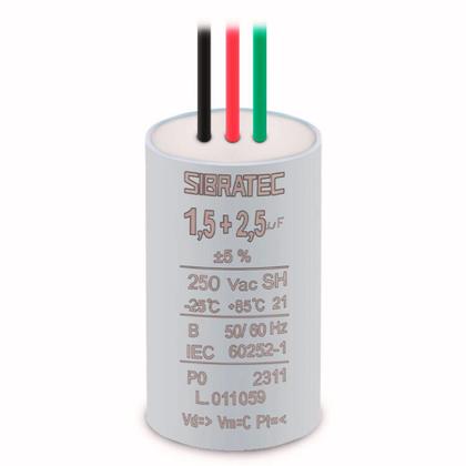 Imagem de Capacitor Permanente Duplo 250V