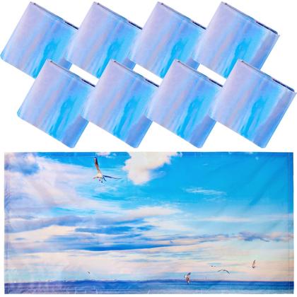 Imagem de Capas de luz fluorescente Patelai, pacote com 8, para sala de aula de 4 x 2 pés