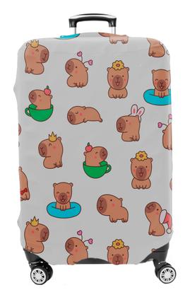 Imagem de Capas de Mala Bagagem para Viagem Protetora Diversas Estampas