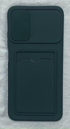 Imagem de Capinha Silicone Compativel Xiaomi Poco M3 6.53 Porta Cartão Aveludada