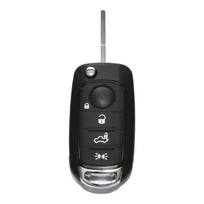 Imagem de Carcaça Capa Chave Canivete Fiat Argo Toro Cronos com 4 Botões