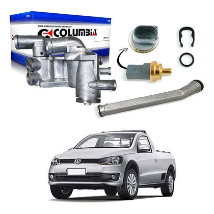 Imagem de Carcaça Termostática Alumínio Saveiro G6 1.6 8v 2014 A 2017