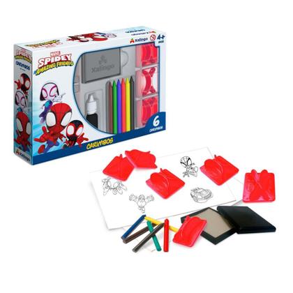Imagem de Carimbos Spidey Xalingo - Xalingo Brinquedos