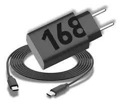 Imagem de Carregador Novo Completo Tipo C Fonte 168,w Cabo 1 Metro Compatível com,Motorola,Xiaomi,Samsung Carga Ultra Rápida