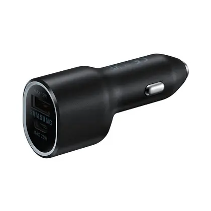 Imagem de Carregador Veicular Samsung Super Rápido 40W USB dupla - 25W e 15W - Original - EP-L4020NBPGBR