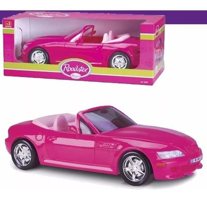 Imagem de Carrinho Carro Conversível P/ Boneca Barbie - 46cm - Roma