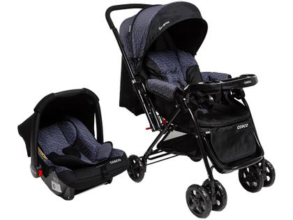 Imagem de Carrinho de Bebê com Bebê Conforto Cosco Kids