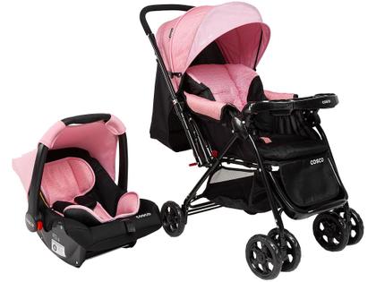 Imagem de Carrinho de Bebê com Bebê Conforto Cosco Kids