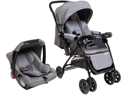 Imagem de Carrinho de Bebê com Bebê Conforto Cosco Kids
