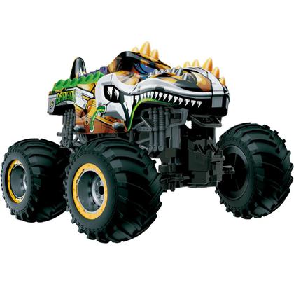 Imagem de Carrinho de Controle Remoto Big Monster Truck Dinossauro tubarão