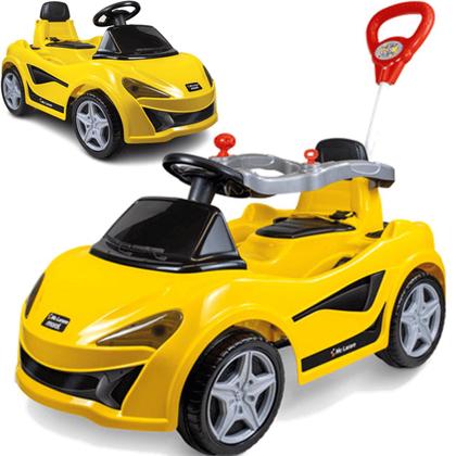 Imagem de Carrinho de Passeio e Pedal Infantil Maral Mc Laram Amarelo