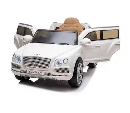 Imagem de Carrinho Elétrico Infantil Carro De Passeio Bentley 12v Branco