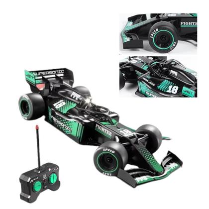 Imagem de Carrinho F1 Controle Remoto Miniatura Com Fumaça Led