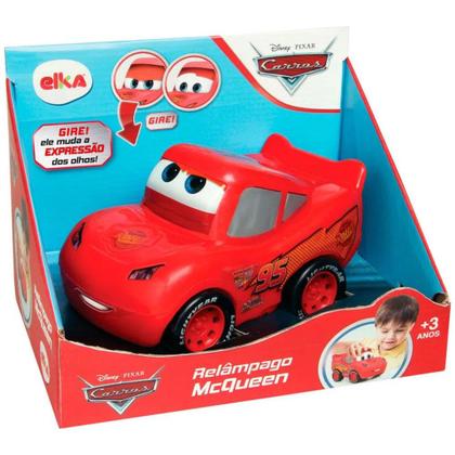 Imagem de Carrinho Relâmpago Mcqueen Disney com Expressão 1182 - Elka