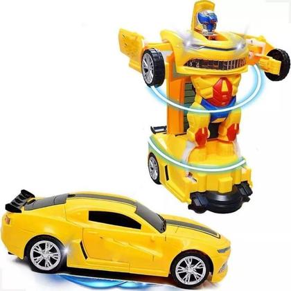 Imagem de Carrinho Super Robots Emite Luz Som Transformers Camaro