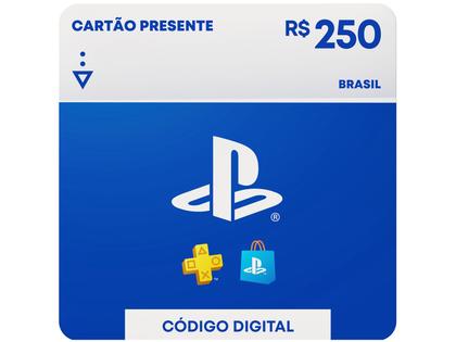Imagem de Cartão Presente Digital PlayStation Store R$ 250,00 Sony PlayStation