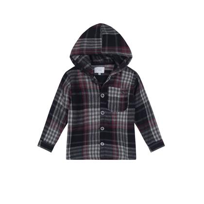 Imagem de Casaco Flanelado Infantil Menino Mundi Preto