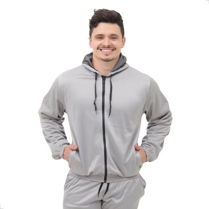 Imagem de Casaco Jaqueta Blusa de frio com ziper esporte Chimpa Treino Corrida Academia Inverno 