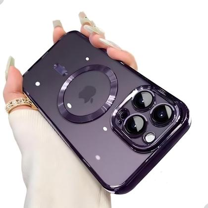 Imagem de Case Capa Para Iphone Series 13 14 15 Com Proteção De Câmera e Anel de Carregamento por Indução