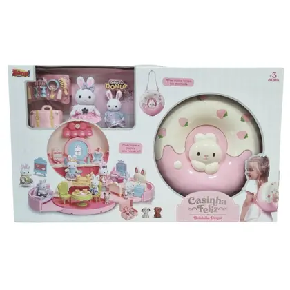 Casinha Feliz Conjunto Bolsa Donut ZP01375 - Zoop Toys - Casinha
