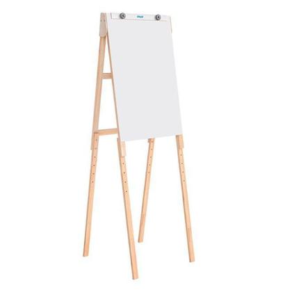 Imagem de Cavalete Para Quadro Flip Chart Stalo 8412 Compact Line Branco