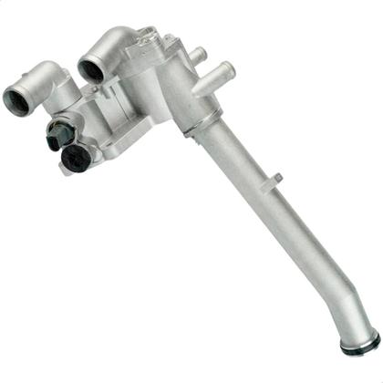 Imagem de Cavalete Válvula Termostática Completa Aluminio Gol 5 GOL 6 Polo Fox MOTOR A111 032121026CK