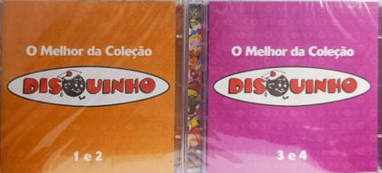 Imagem de CD Disquinho O Melhor da Coleção 1 E 2/3 e 4 (2 CDS DUPLO)
