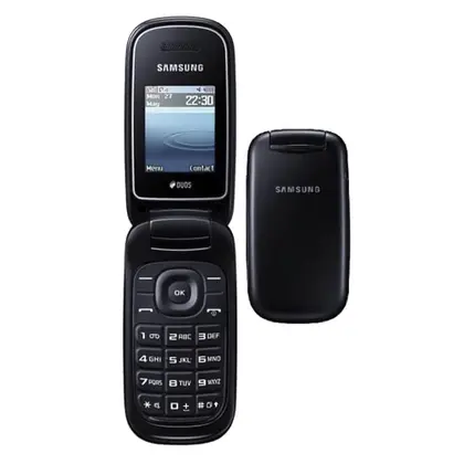 Imagem de Celular Flip Samsung E1272 Dual SIM - Tela TFT de 1.77" - Preto