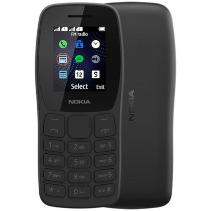 Imagem de Celular Nokia 105 Rádio Fm Preto - Nk093