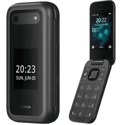 Imagem de Celular Nokia 2660 Flip 4G Dual Chip Tela Dupla Botões grandes preto