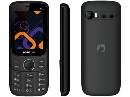 Imagem de Celular Positivo Dual Chip 128MB 4G Rádio FM Bluetooth Desbloqueado