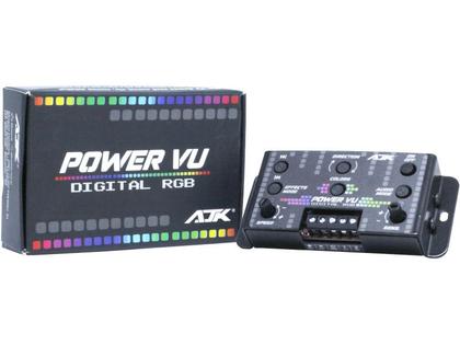 Imagem de Central Medidor de Áudio Power Vu Digital Para Faróis de Led RGB