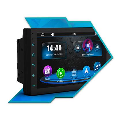 Imagem de Central Multimídia 7 polegadas Universal Mp5 CarPlay Android Auto Espelhamento Android IOS