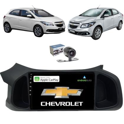 Imagem de Central Multimídia 9 Polegadas Touch BT Carplay AndroidAuto GM Onix 2012 até 2019 Joy até 2021