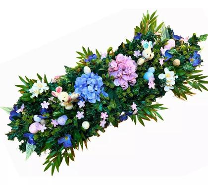 Imagem de Centro De Mesa De Páscoa Jantar Arranjo Decoração Coelho