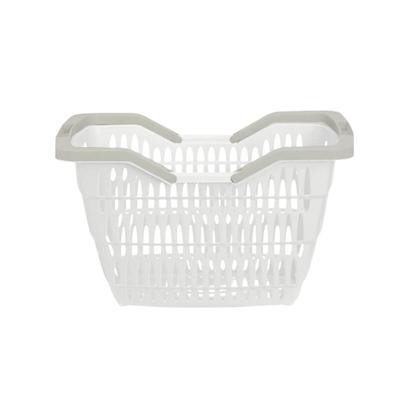 Imagem de Cestinha Cesta Organizador Supermercado Resistente Compras Alça Empilhável 12 Litros