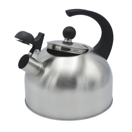 Imagem de Chaleira Silver A5 Aço Inox Com Apito 2,5 Litros Com Indução