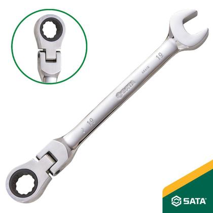 Imagem de Chave Combinada Catraca Cabeça Flexível 19mm ST46410ST SATA