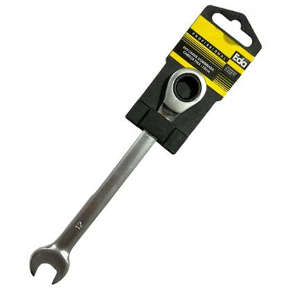 Imagem de Chave Combinada Eda Catracada Fixa Cromo Vanadio 12Mm - 9Vv