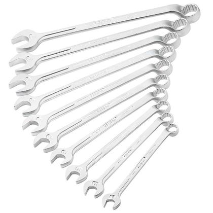 Imagem de Chave Combinada Jogo de 6 a 22MM c/ 10 Peças Cromo Vanadium GEDORE